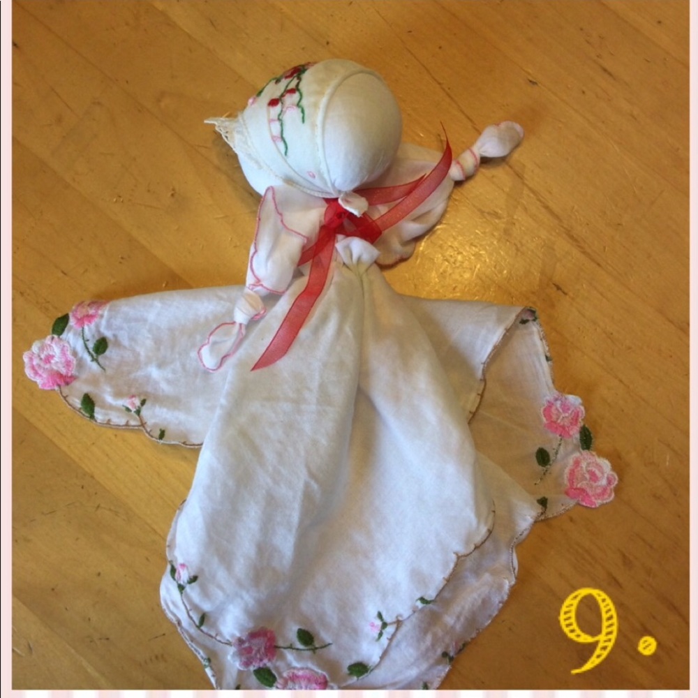Vintage Handkerchief Church Doll